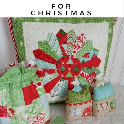 15 Things to Make for Christmas featured by Top US Quilting Blog, A Quilting Life: image of Christmas Decor Items