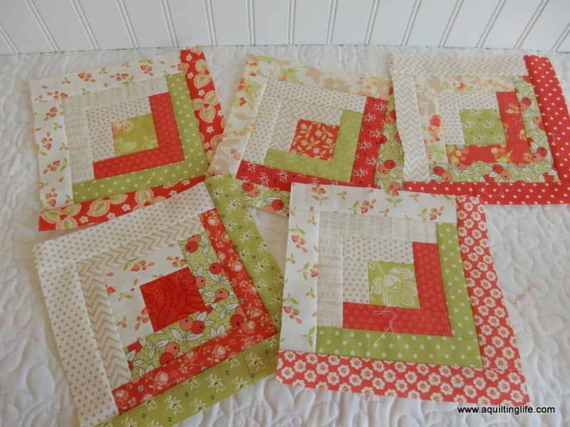 Log Cabin Quilt Along - A Quilting Life