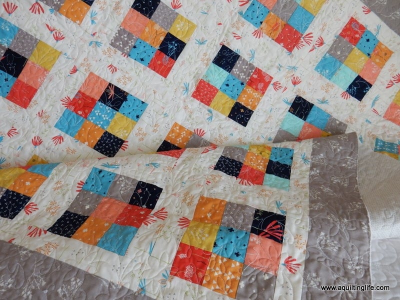 Scrappy Nine Patch Quilt