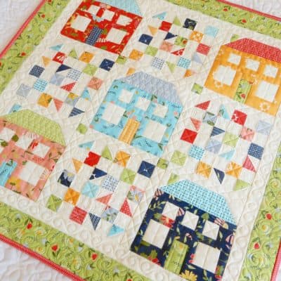 Be My Neighbor Mini Quilt