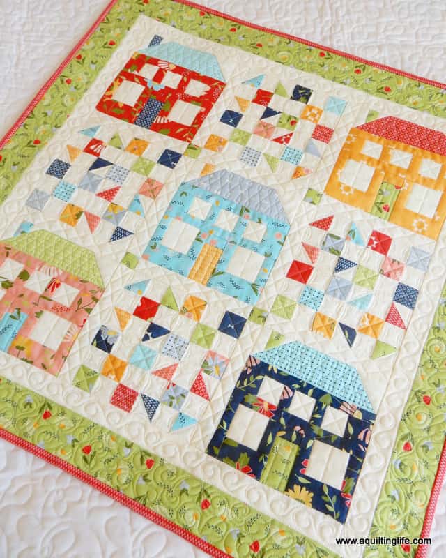 Be My Neighbor Mini Quilt