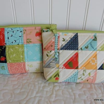 simple patchwork bag