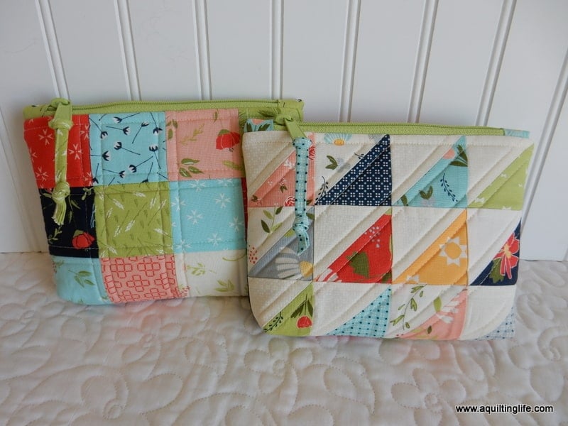 simple patchwork bag