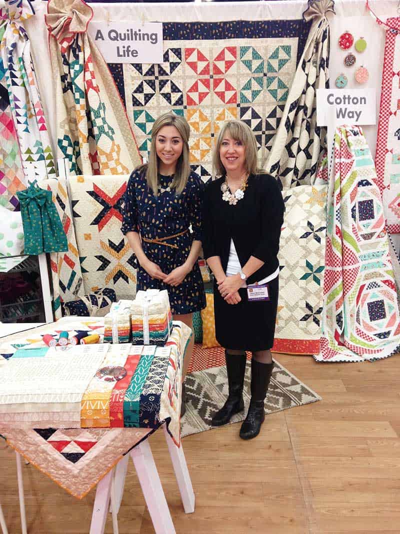 Quilt Market booth fall 2015