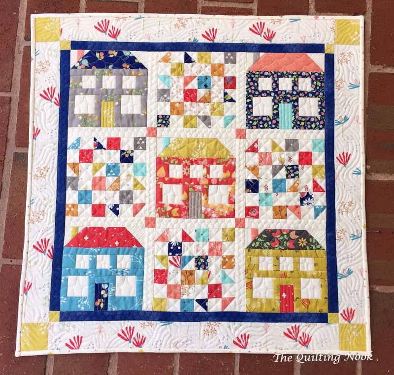 Be My Neighbor Mini Quilt