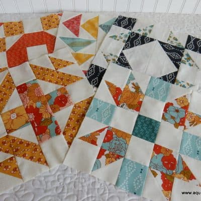 A Quilting Life BOM blocks through May