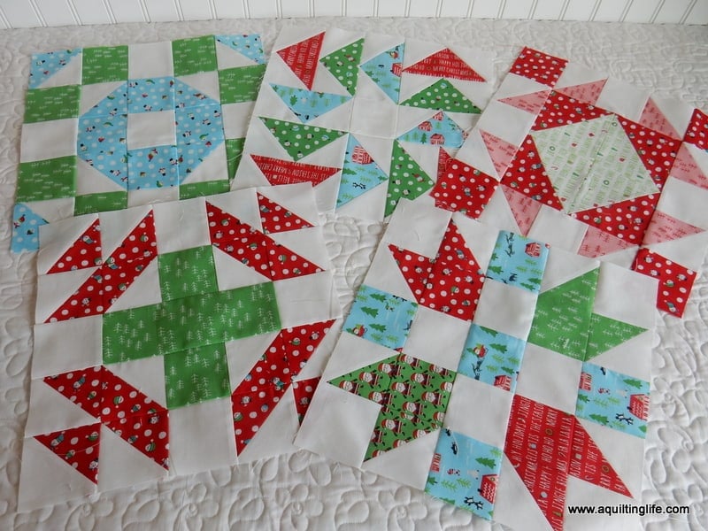 Quilting Life Block of the Month Christmas version