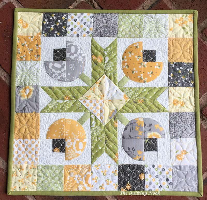 Flower Patch Mini Quilt