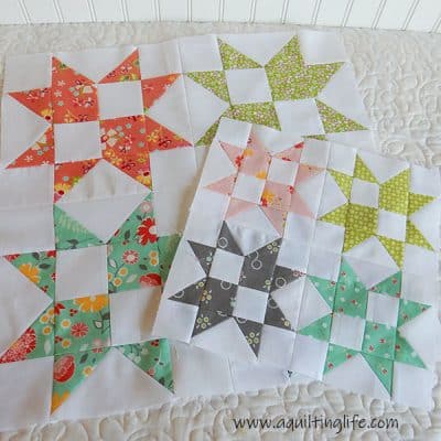 Clementine Quilt Along blocks