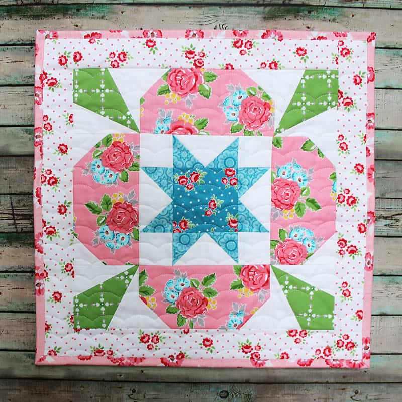 Uptown Florist Mini Quilt