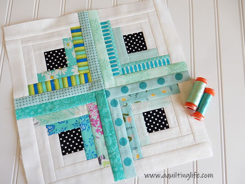 Aurifil July 2018 Block of the Month