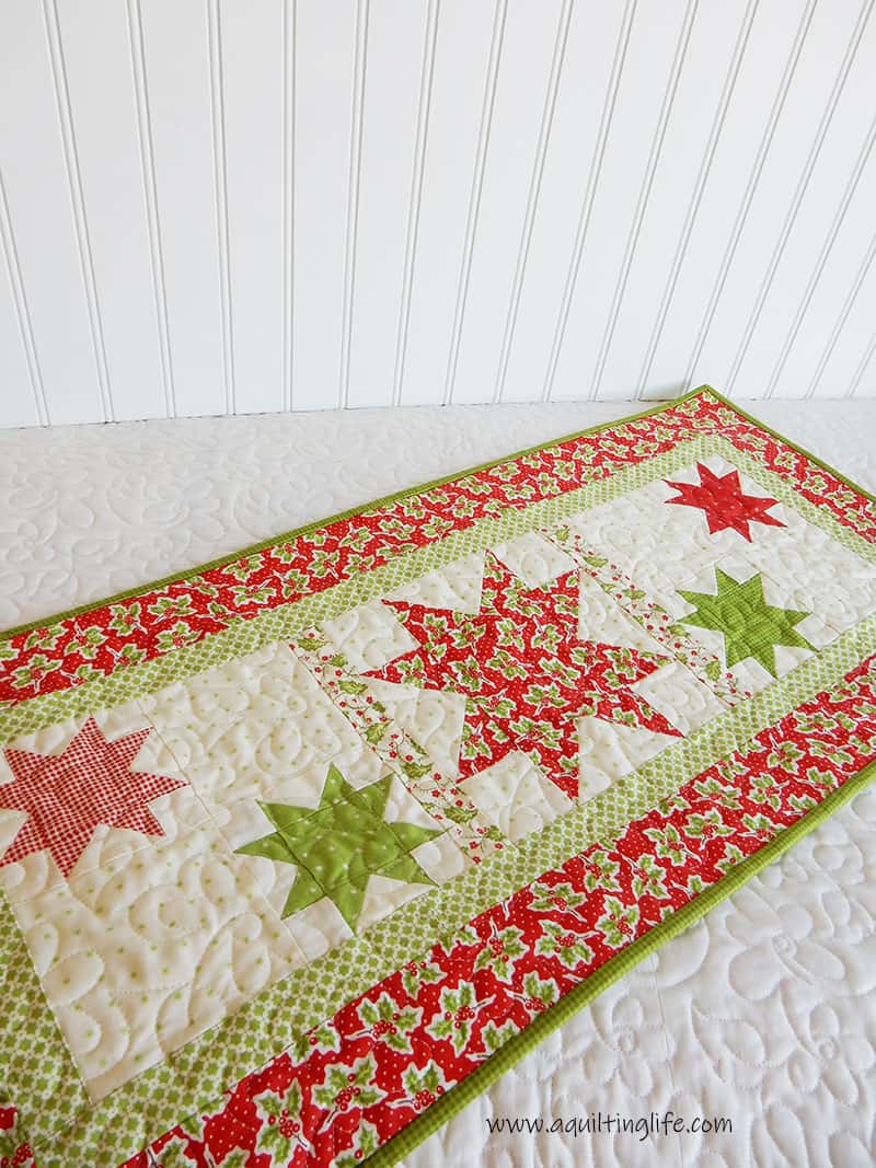 Christmas table runner