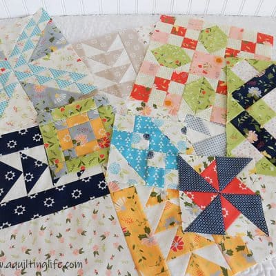 Moda Block Heads Blocks 1 - 7
