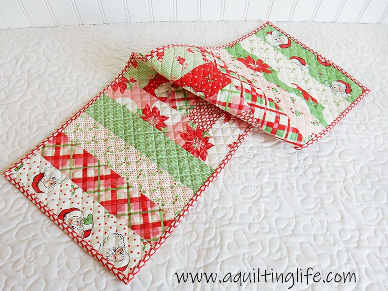 Swell Christmas Scrappy Table Runner