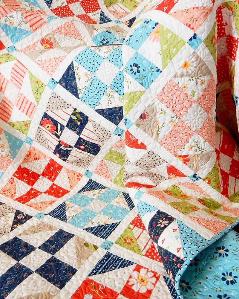 Pathways Layer Cake + Jelly Roll Quilt