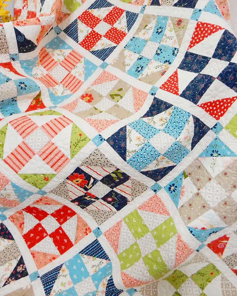 Pathways Layer Cake + Jelly Roll Quilt