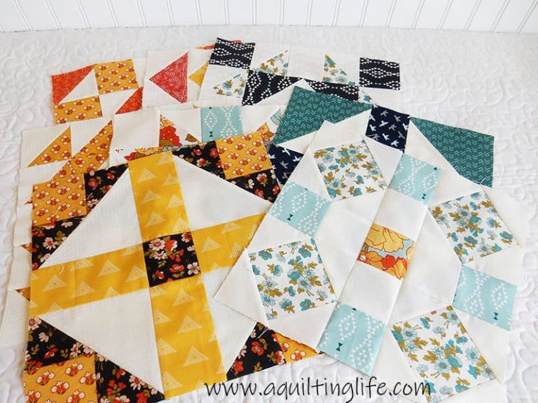 Mystery Block of the Month August 2018 - A Quilting Life