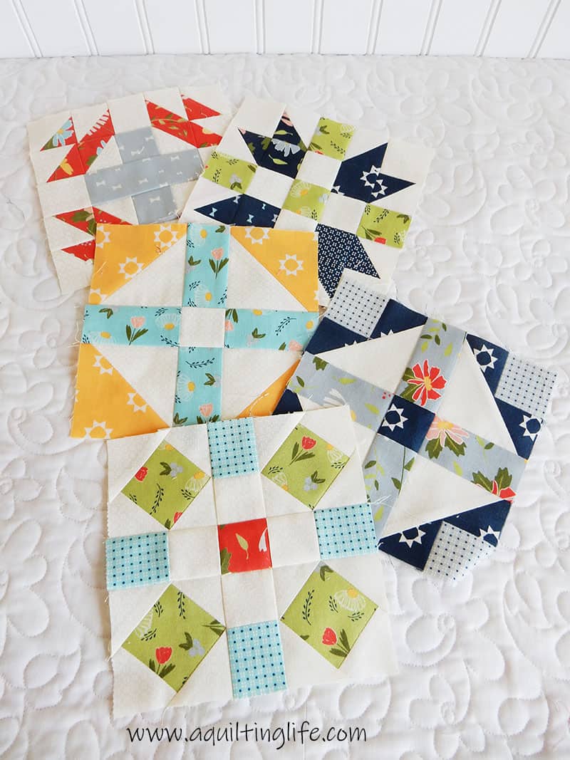 Quilting Life Block of the Month in Clover Hollow
