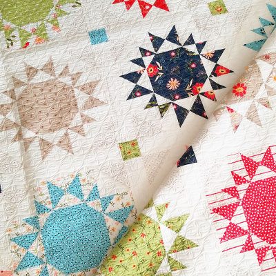 Saturday Seven Inspiration for Quilters 42 - Endless Summer Quilt