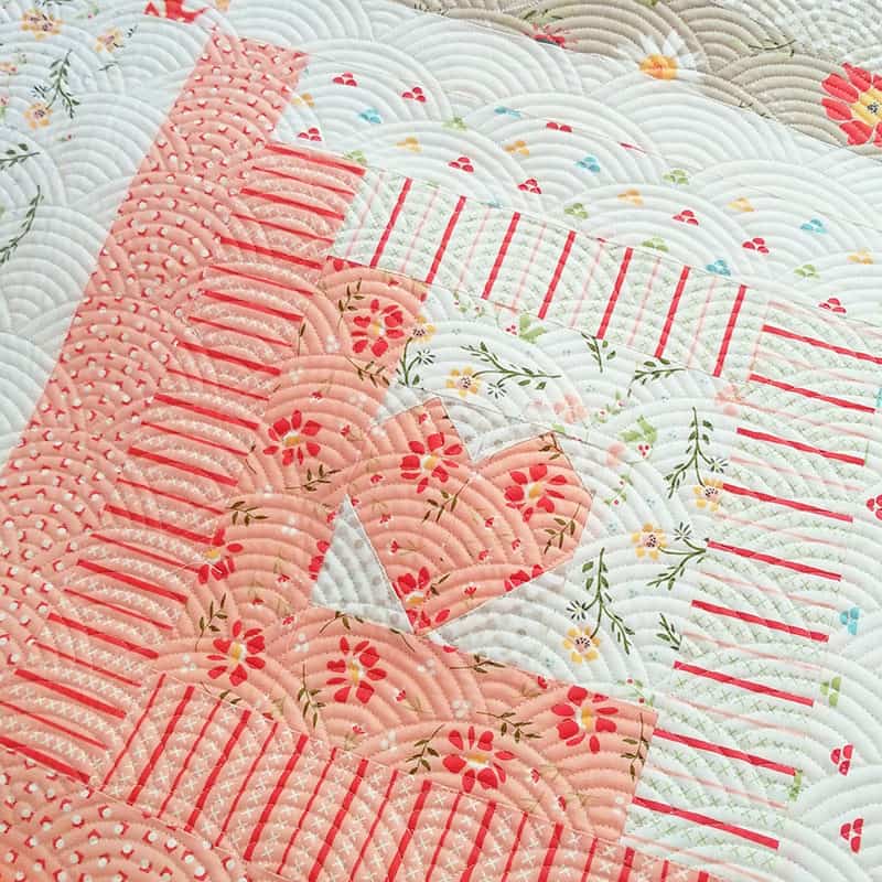 Hearts at Home Jelly Roll Quilt Pattern A Quilting Life