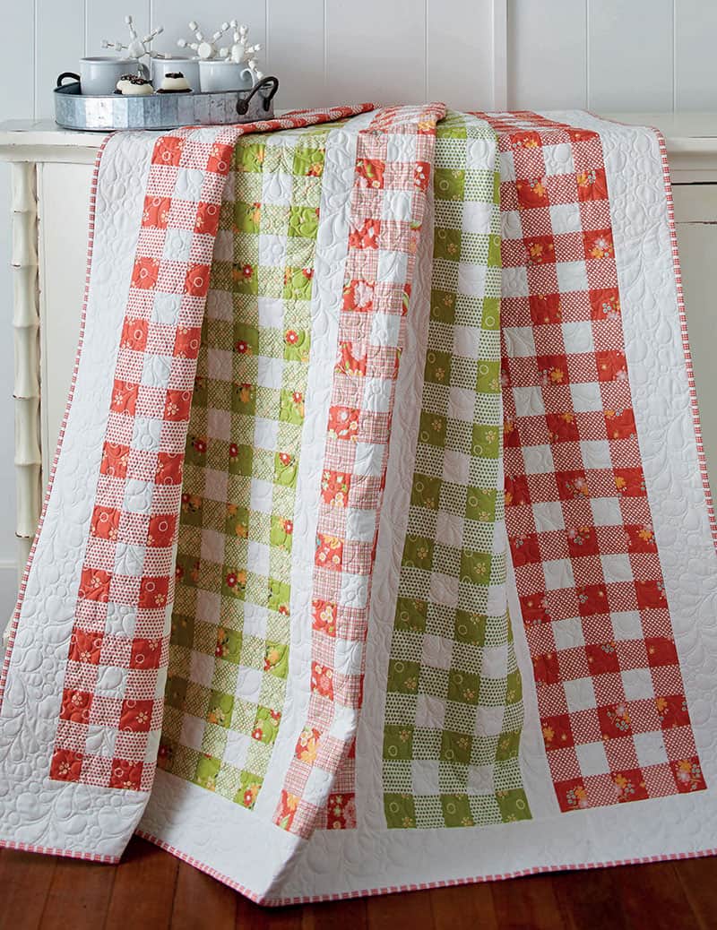 Gingham Lap Quilt