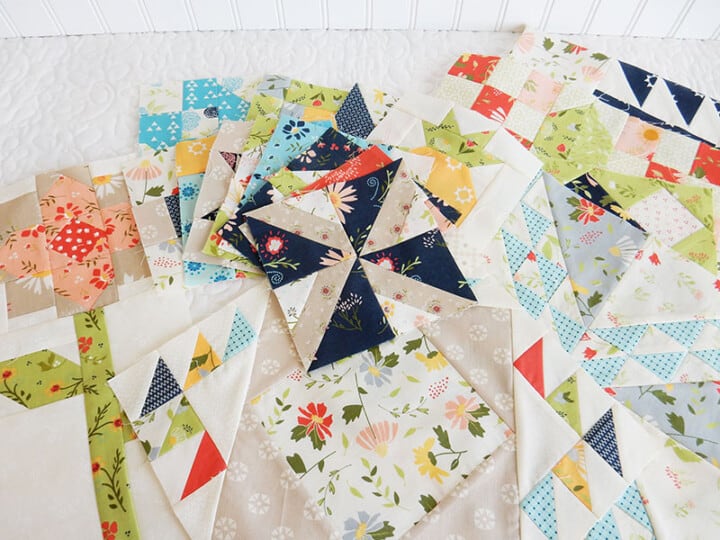 Moda Block Heads 2 Blocks 16 - 17 - 18 - A Quilting Life