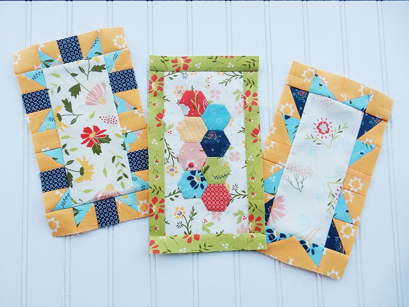 Save the Bees Block of the Month Blocks 1-3