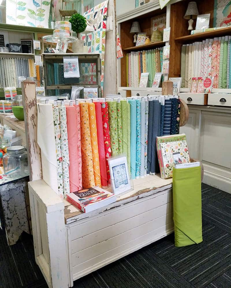 Clover Hollow Fabric Display