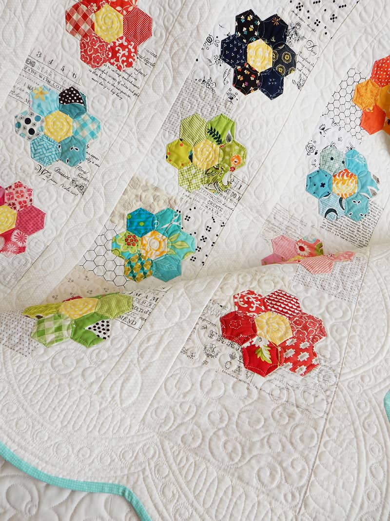 A Quilting Life Grandmother's Flower Garden