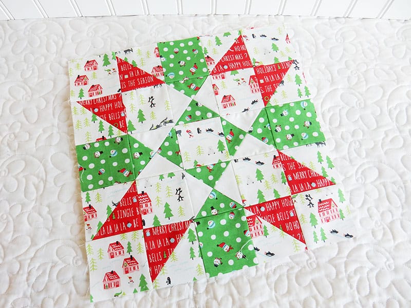 Mystery Block of the Month October 2018 Christmas