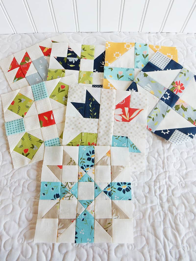 Quilting Life Mystery Block of the Month October 2018 Small Blocks