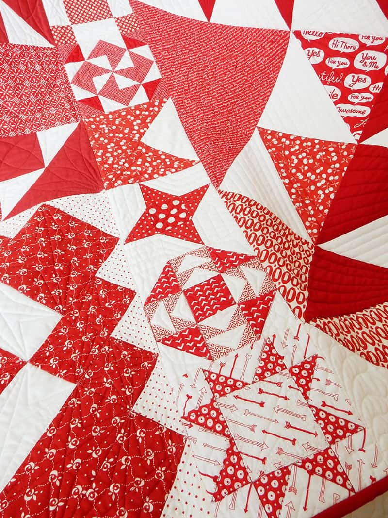 Red & White Sampler Quilt