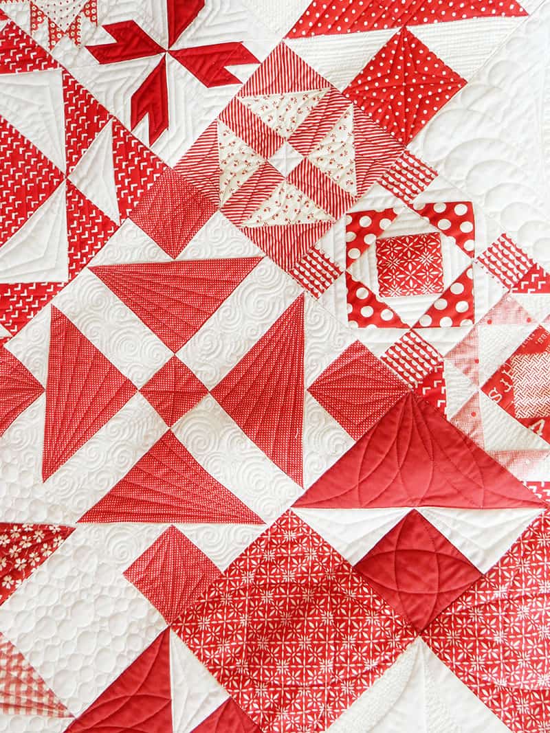 Red & White Sampler Quilt