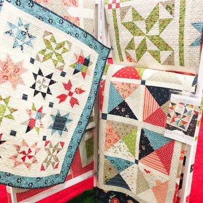 A quilting life booth