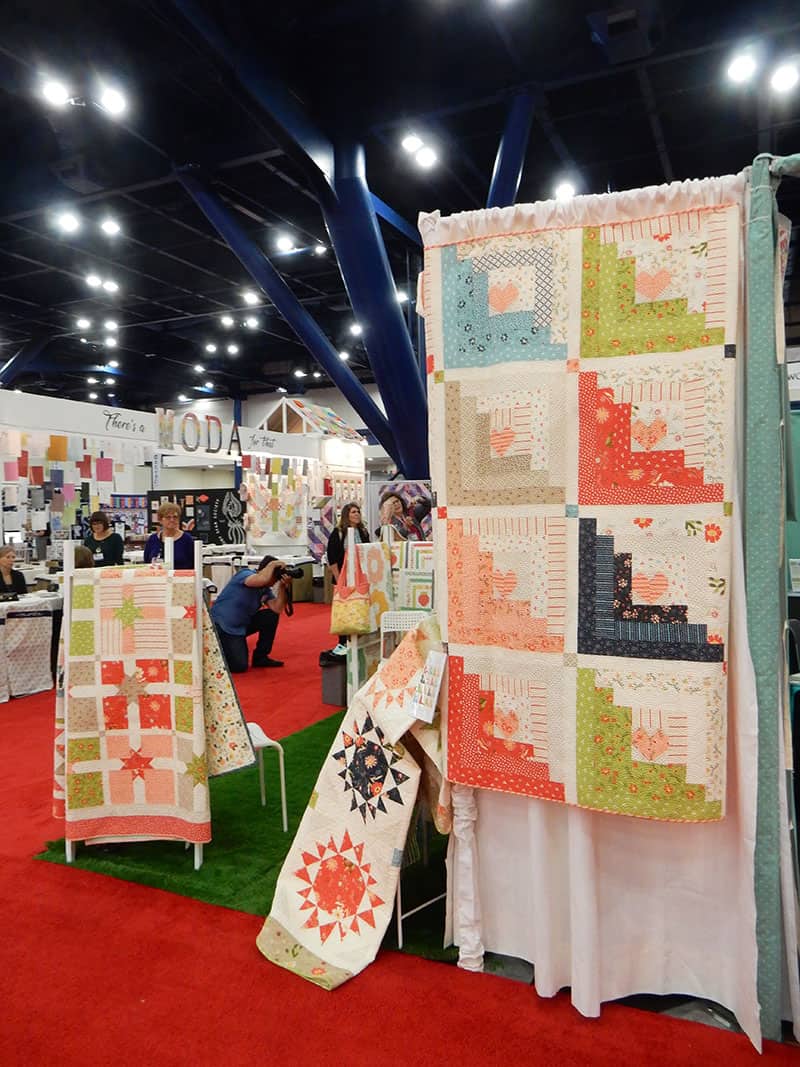 A Quilting Life Booth Aisle View