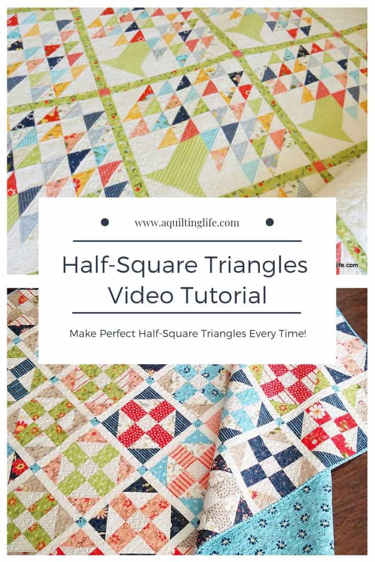 Half-Square Triangles Video Tutorial