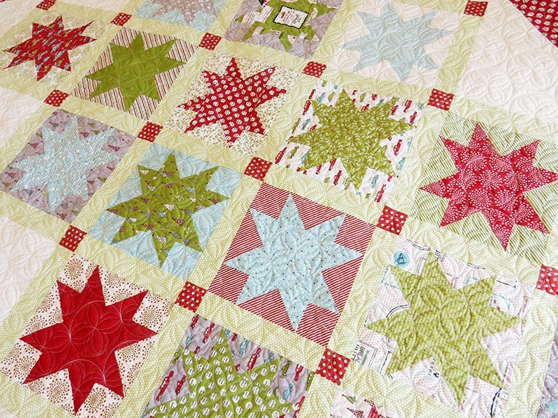 Hometown Quilt in Christmas