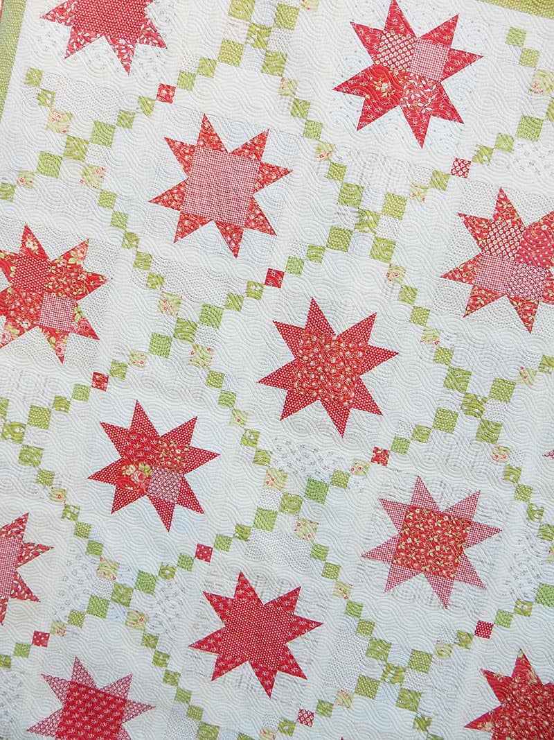 Sugar Pine Stars quilt