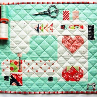 Stitched with Love Mini Quilt