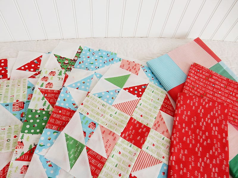 Quilting Life 2018 Mystery Block of the Month Christmas version
