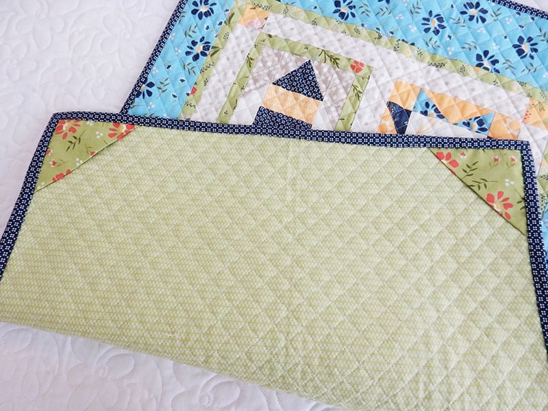 Mini Quilt Back