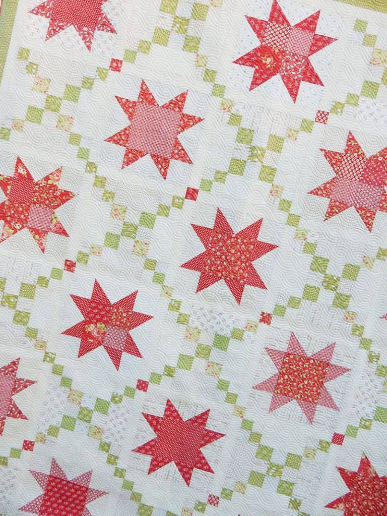 Sugar Pine Stars quilt