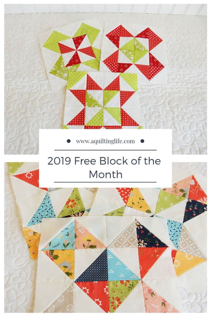 Mystery Quilting Block Of the Month - A Quilting Life