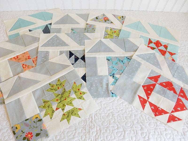 Fat Quarter Shop Barn Blocks by a Quilting Life