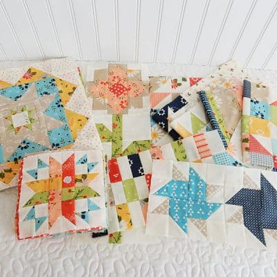 Orphan Block Quilt featured by top US quilting blog A Quilting Life
