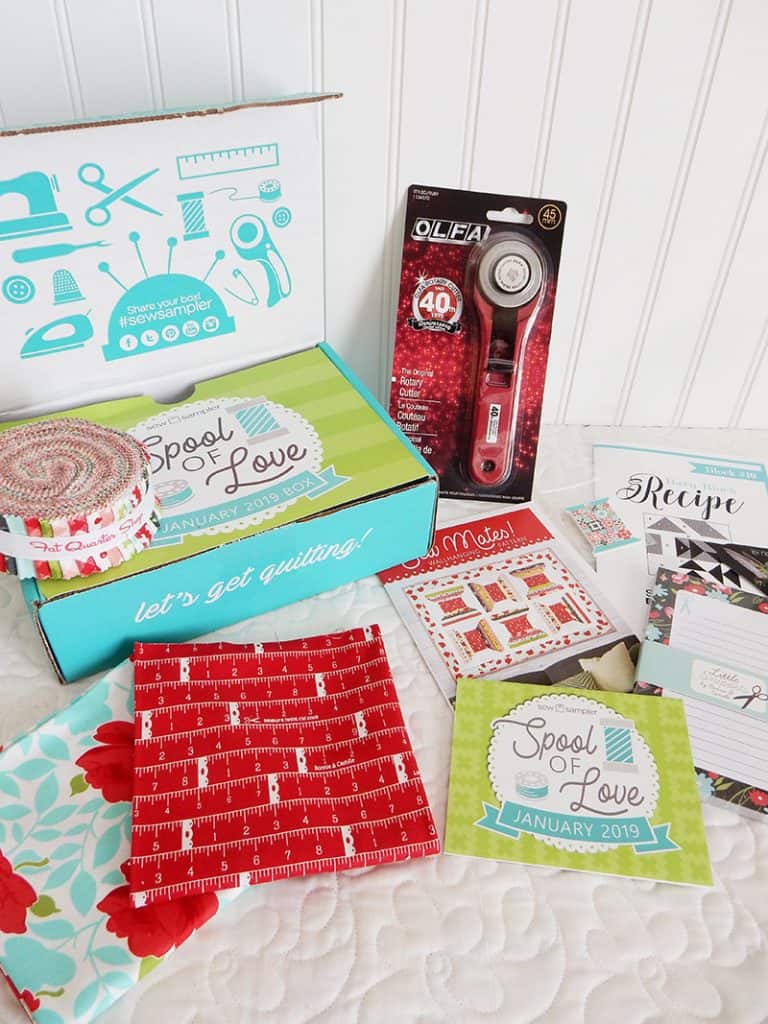 Sew Sampler January  box