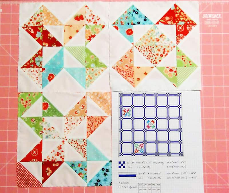 Graph Paper quilting tip