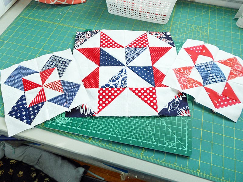 Bonus Half-Square Triangle Blocks