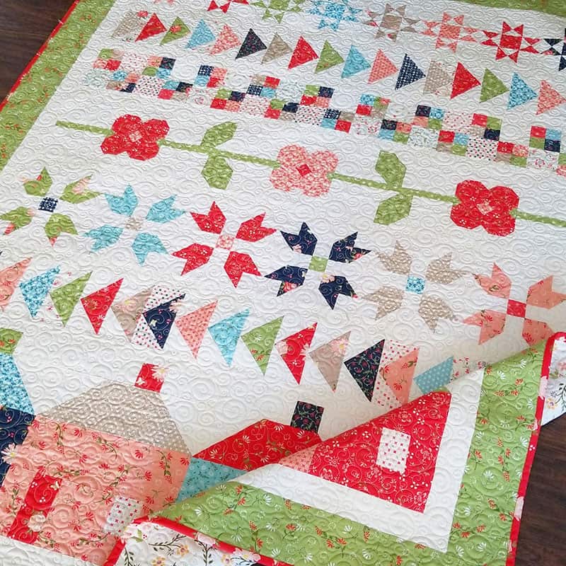 Family Farm Fat Eighth Quilt