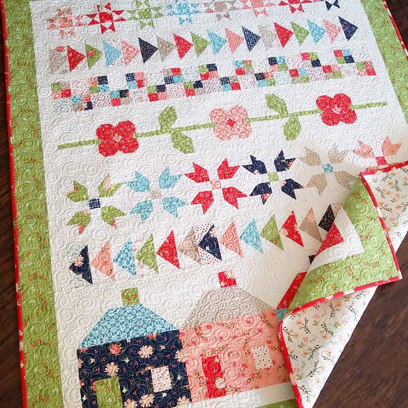 Family Farm Fat Eighth Quilt